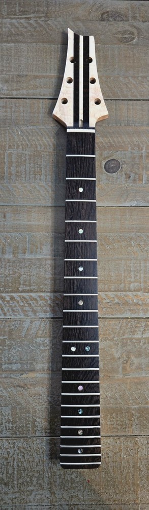 Guitar Neck - Wenge on Flame Maple and Wenge