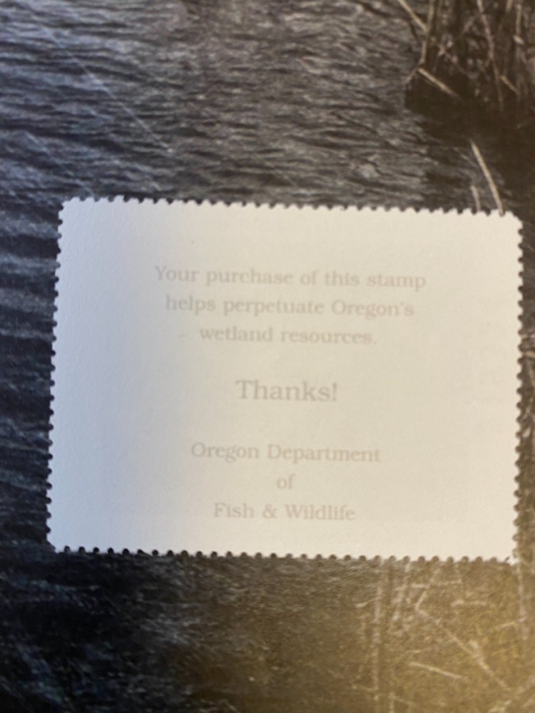 1997 Oregon State Duck Stamp,