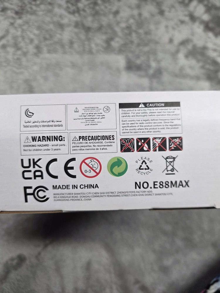 Great Beginner’s Drone E88 Max Brand New Open Box Never Used