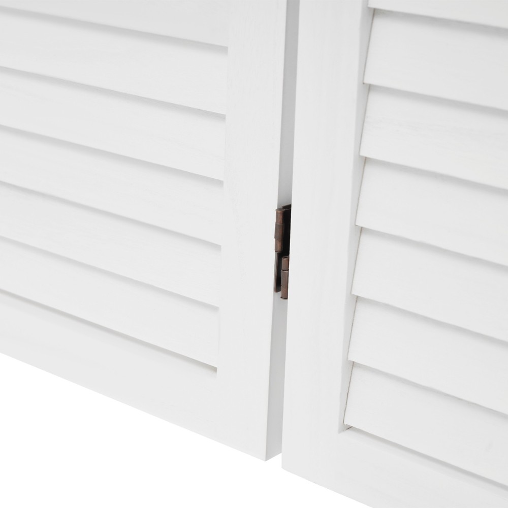 3 Panel Room Divider Privacy Screen Panel white Wood Room Partition Room Divider