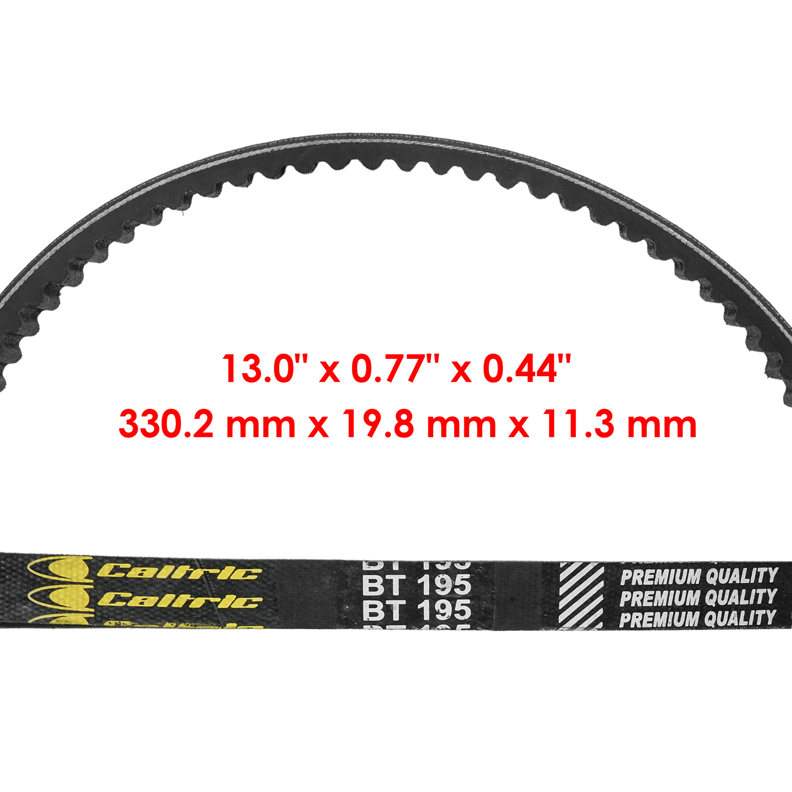 Caltric Drive Clutch Belt For Polaris Ranger 150 EFI 2019-2024