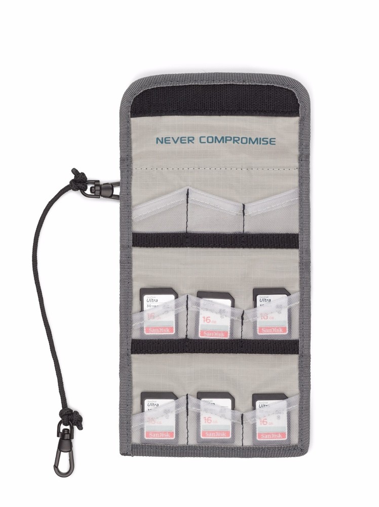 Tenba Tools Reload SD 9 - Gray - SD Memory Card Wallet