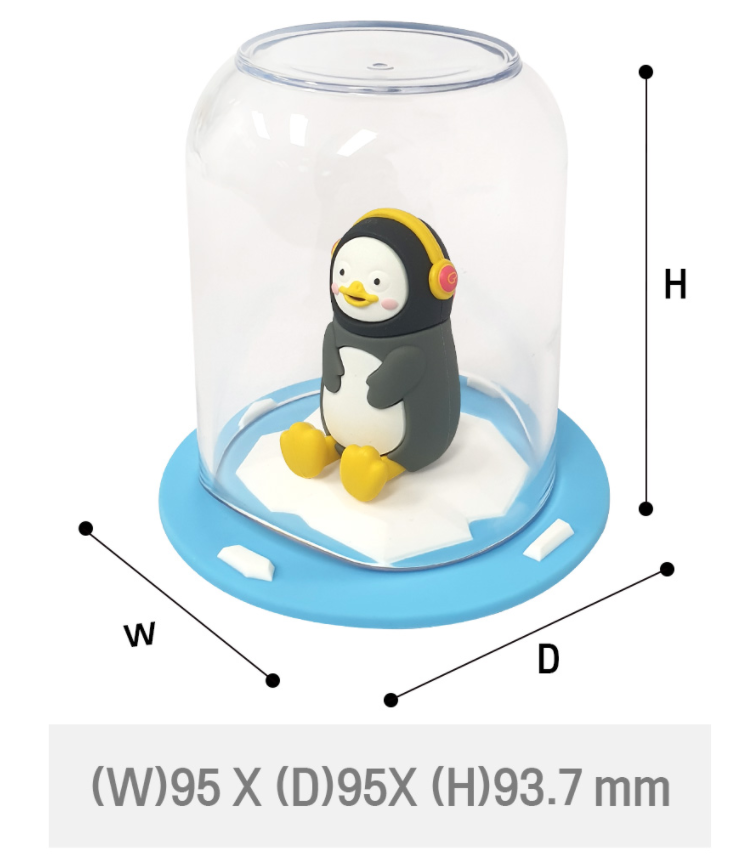 Pengsoo Brushing Sanitary Cup and Cover Holder