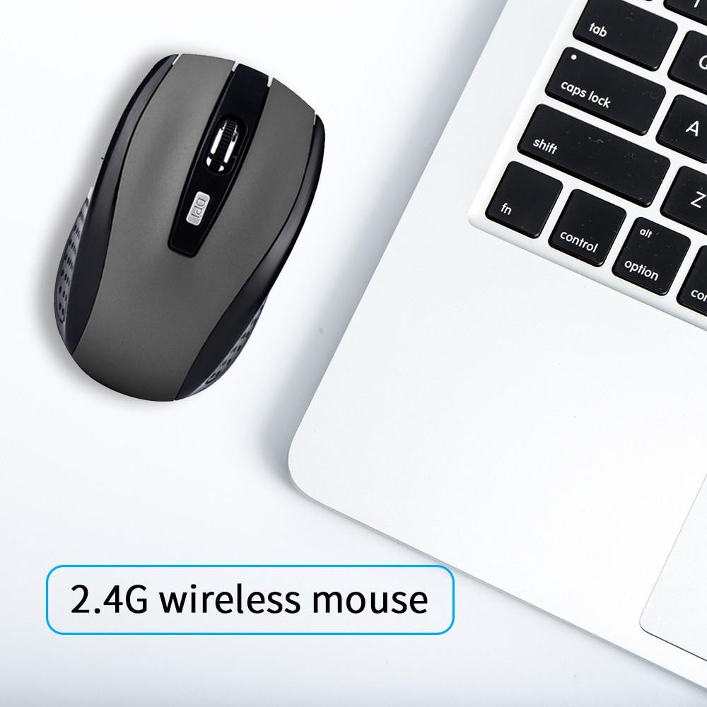2.4g Wireless Mouse 2.4ghz Gaming Mouse 6d Optical Wireless Mouse Slim Mini Nois