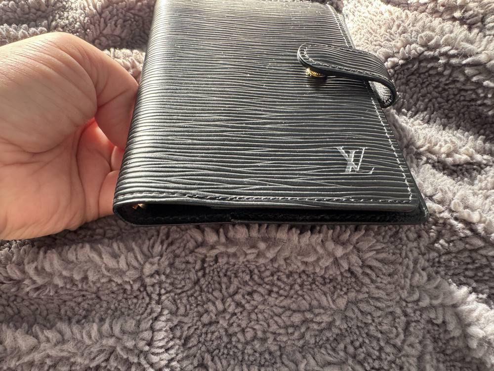 Louis Vuitton PM Epi Leather Agenda Black – Date Code CA0968