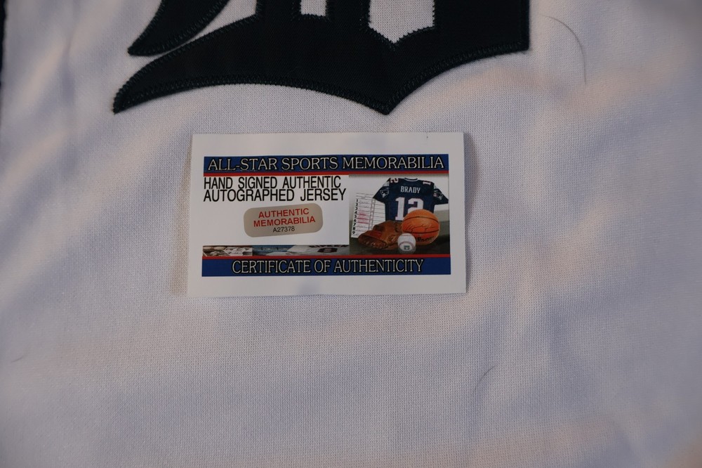 Miguel Cabrera 24 Autographed Signed Jersey COA