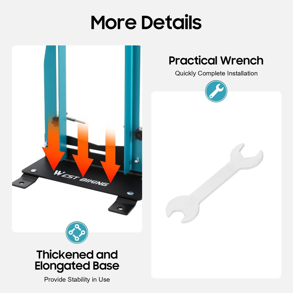 Bicycle Wheel Truing Stand Removable Multi-function Wheel Alignment Tool Road