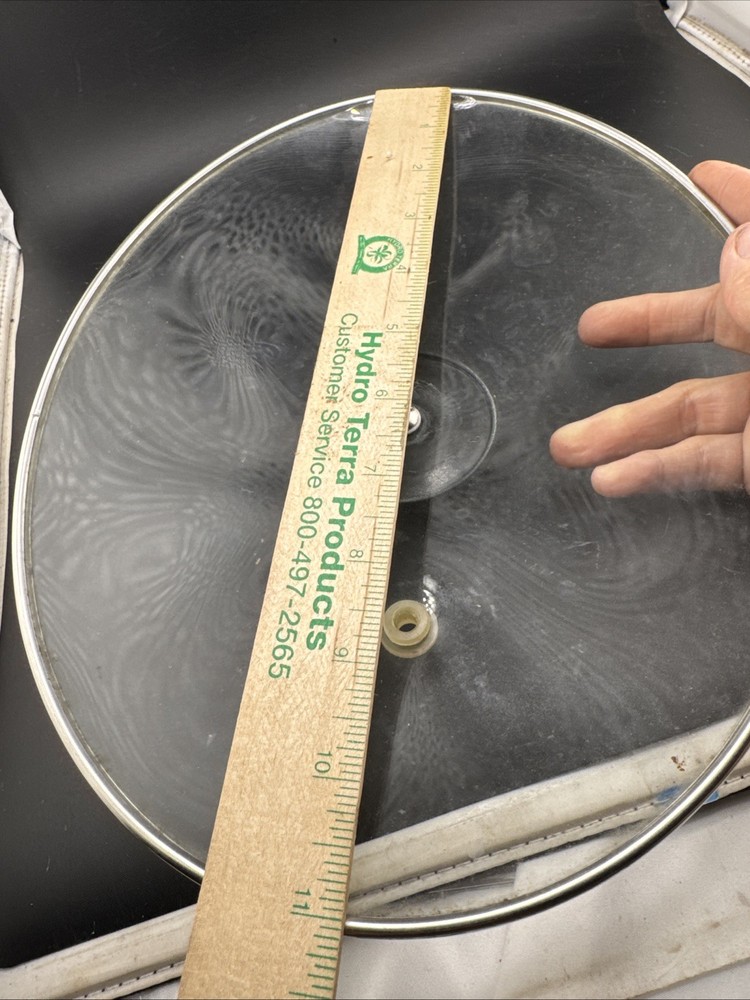 11” Oval Crockpot Lid