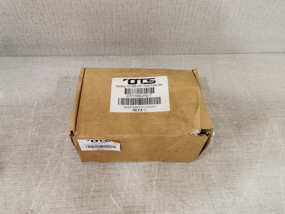 OTS ET1100UPp-T INDUSTRIAL 10/100M UTP+ PoW TRANSMITTER