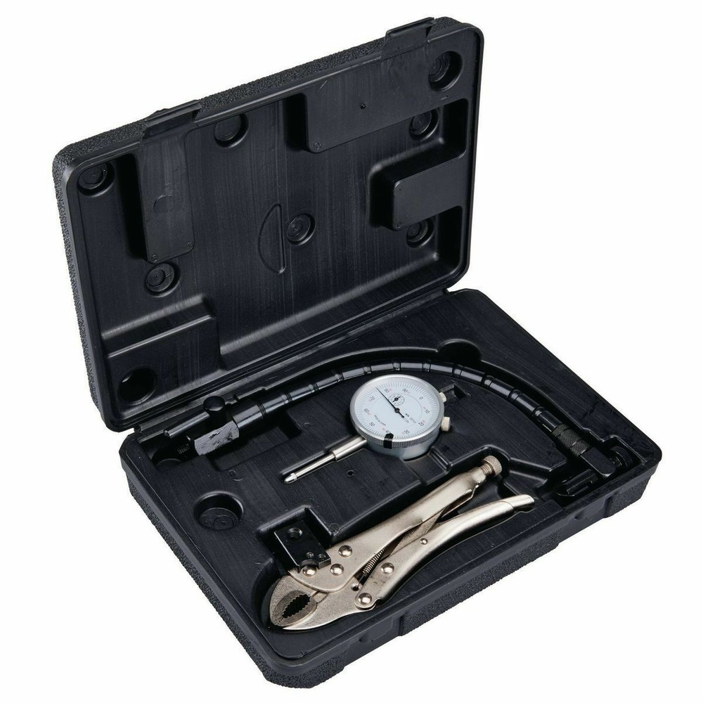 Clamping Dial Indicator For Machine Shop Auto Rotor Break Diagnostic Tool w Case