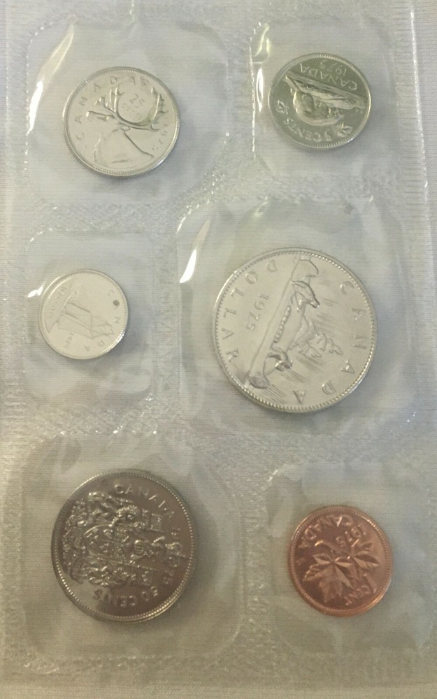 1975 CANADIAN MINT PROOF LIKE UNCIRCULATED SET
