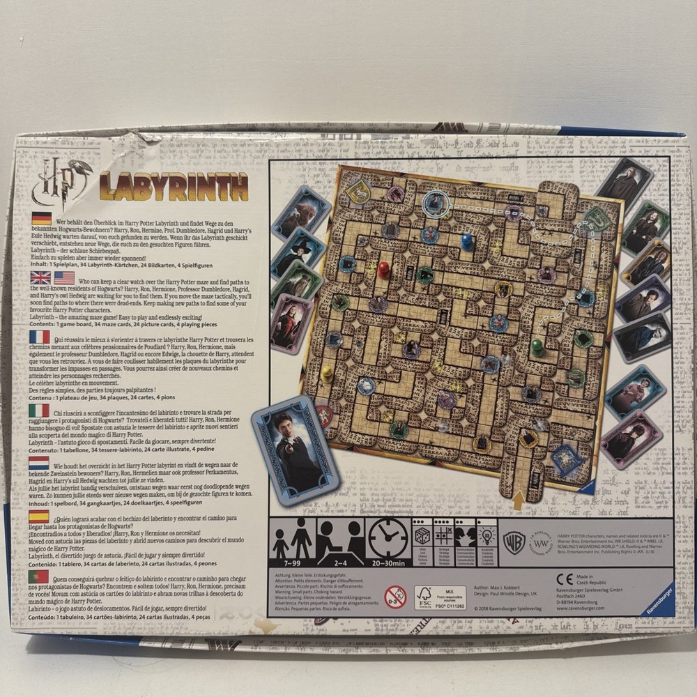 Ravens burger Harry Potter Labyrinth Game