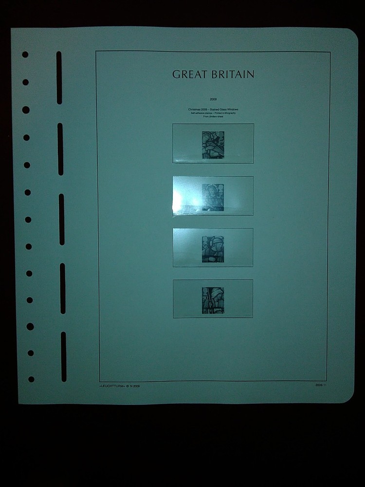 LIGHTHOUSE Commemorative Hingeless album pages Great Britain 2009 Used Ref 2009