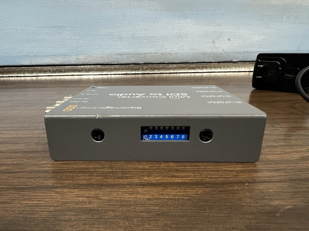 Blackmagic Design SDI to AUDIO Mini Converter WORKING !!