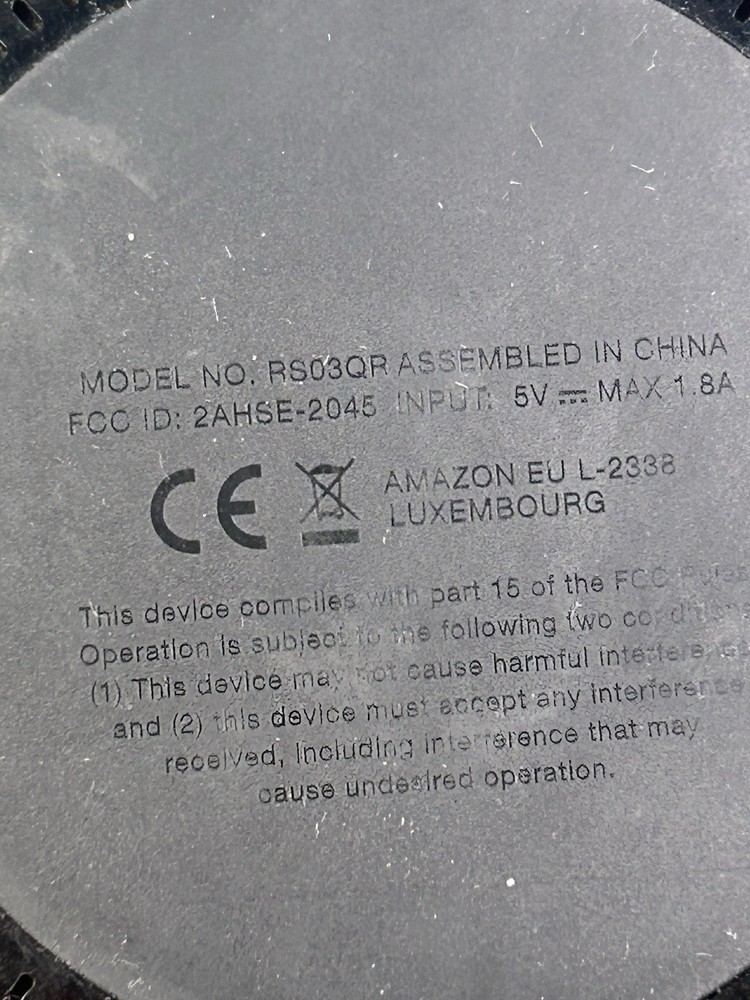 Amazon Echo Dot (2nd Generation) Smart Assistant - black tested No Cord