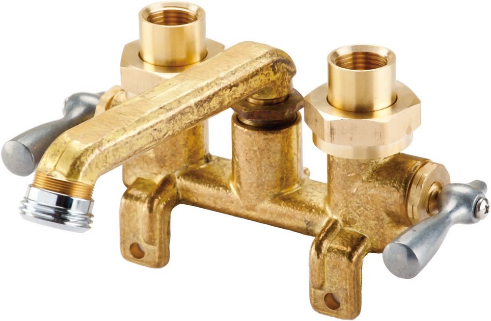 Gerber G0049540 Classics 2.2 GPM Deck Mounted Double Handle - Brass