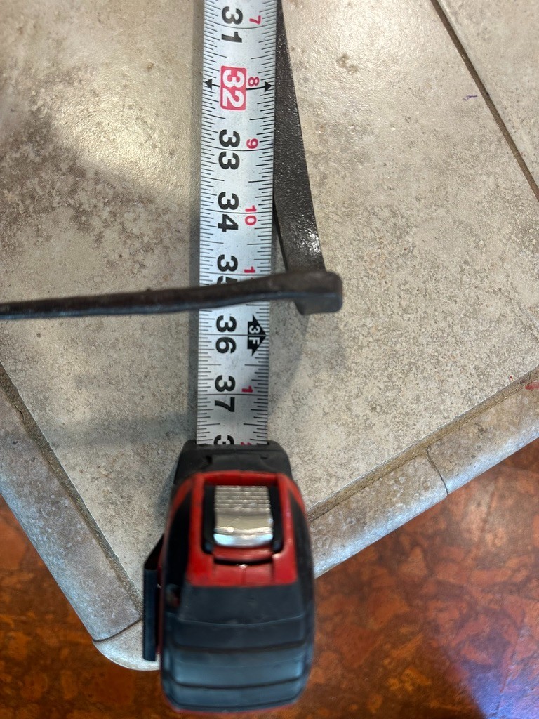 Antique Hay Knife / Silage Cutter Farm Tool – Large Serrated Fodder Knife