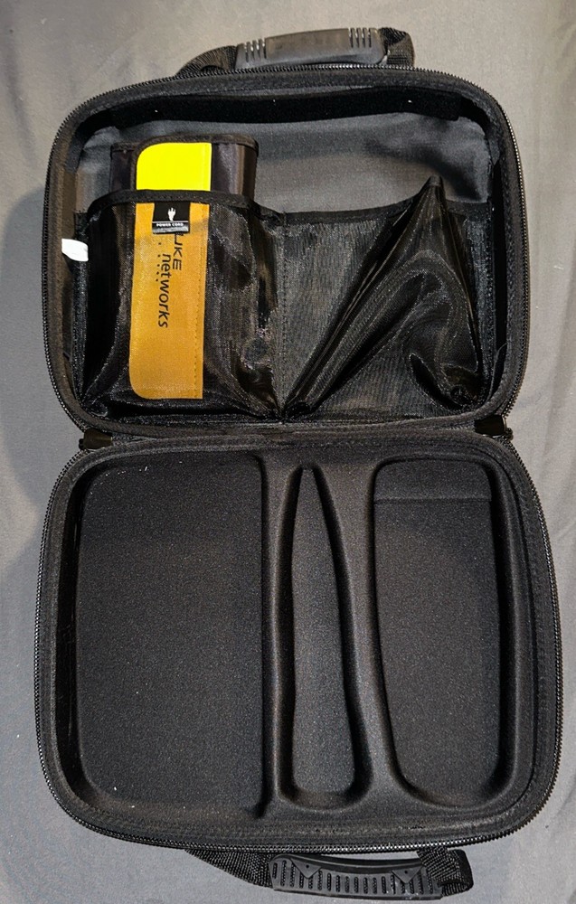 🔥Fluke Networks IntelliTone Hard Case Plus Pouch & WIRE VIEW CABLE ID # 2-6🔥