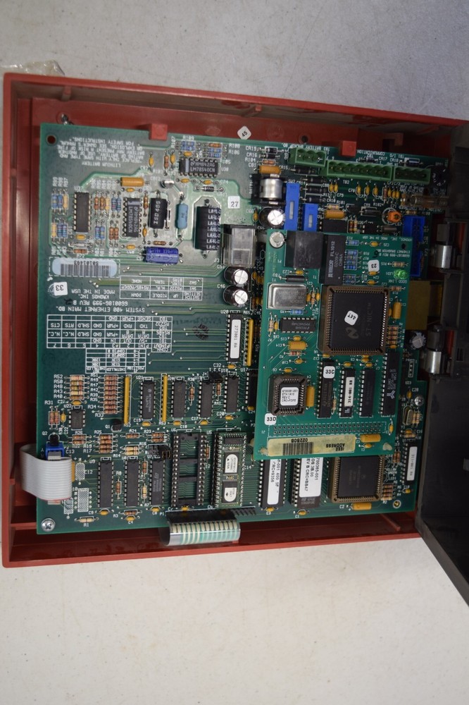 KRONOS Series 400 Ethernet Time Clock 480F. NO AC CORD. Untested.