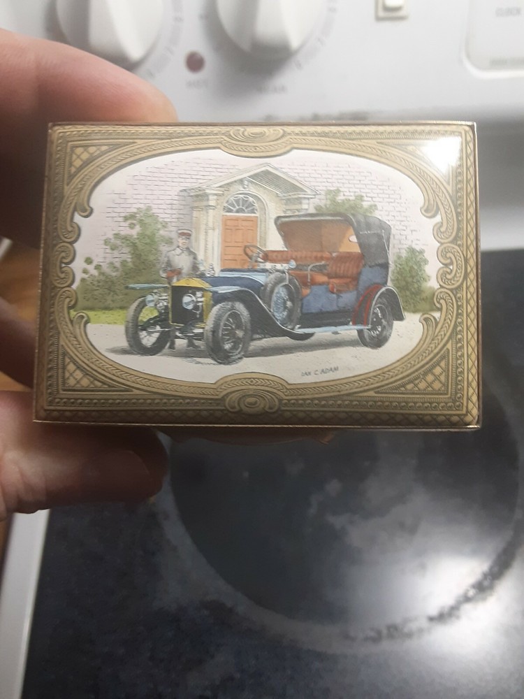 Rolls-Royce 75th Anniversary Enamel Snuff Box