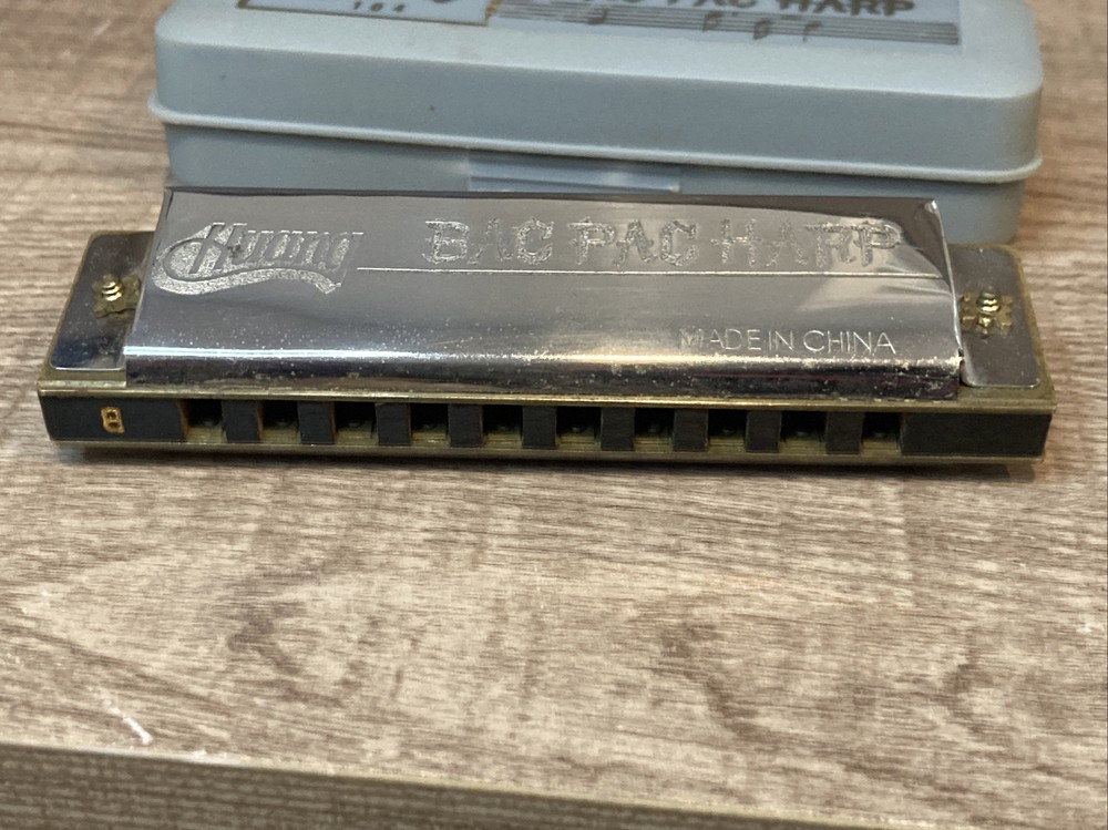 HARMONICA Huang BAC PAC BLUES HARP W/ case HOHNER