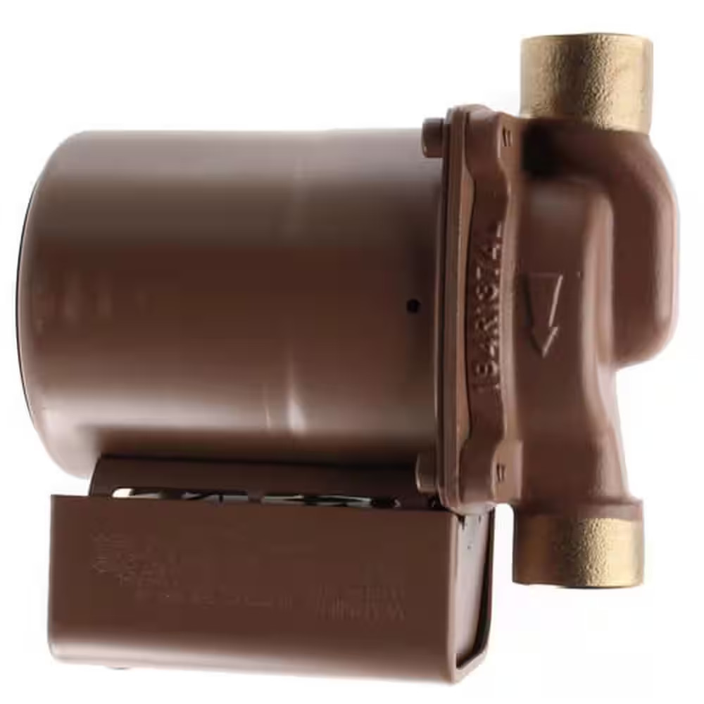 00 Series 0.03 Hp. 115-Volt Bronze Circulator Pump