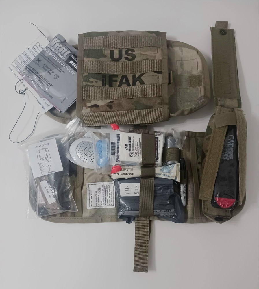 USGI OCP  IFAK II First Aid Kit Complete With Extras