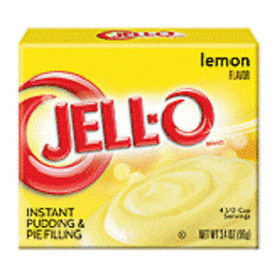 Jell-O Lemon Instant Pudding Dessert Mix 6 Pack