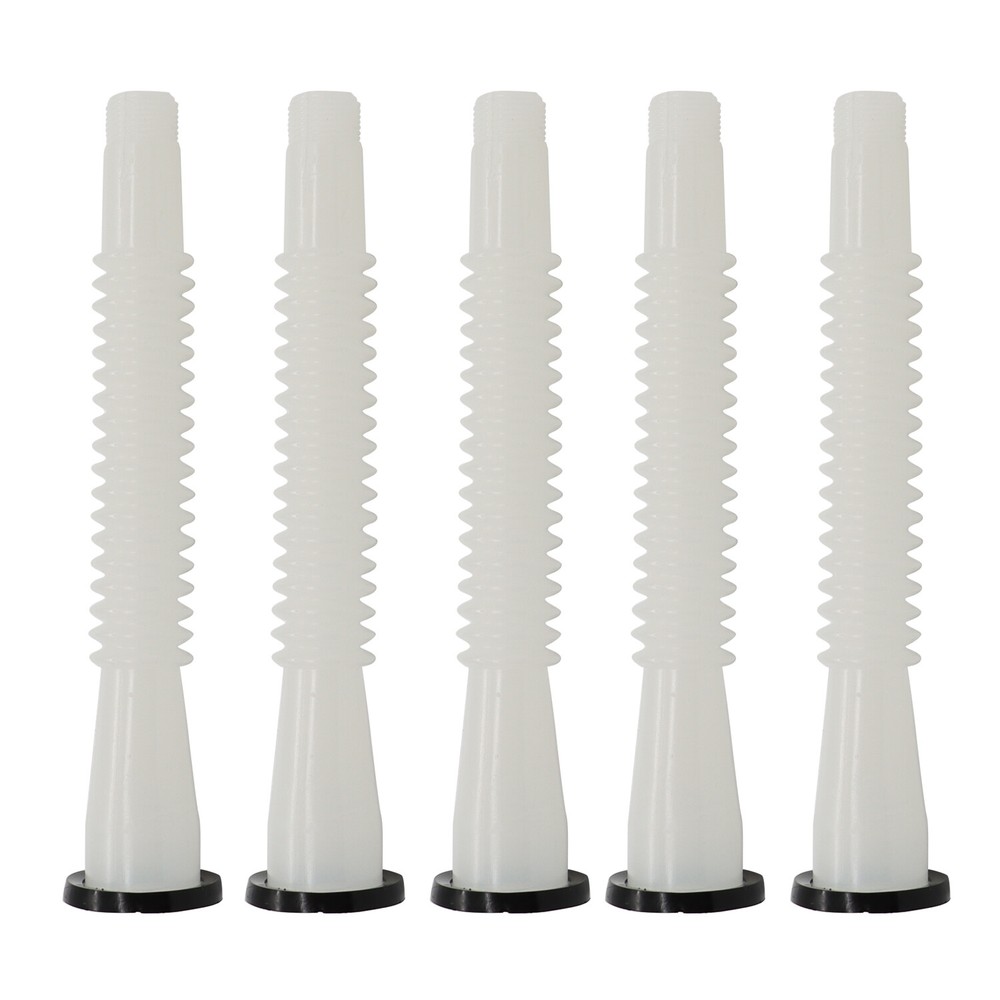 5 SETS Gas Can Spout For Blitz, Midwest ,Scepter, Briggs&Stratton Replacement