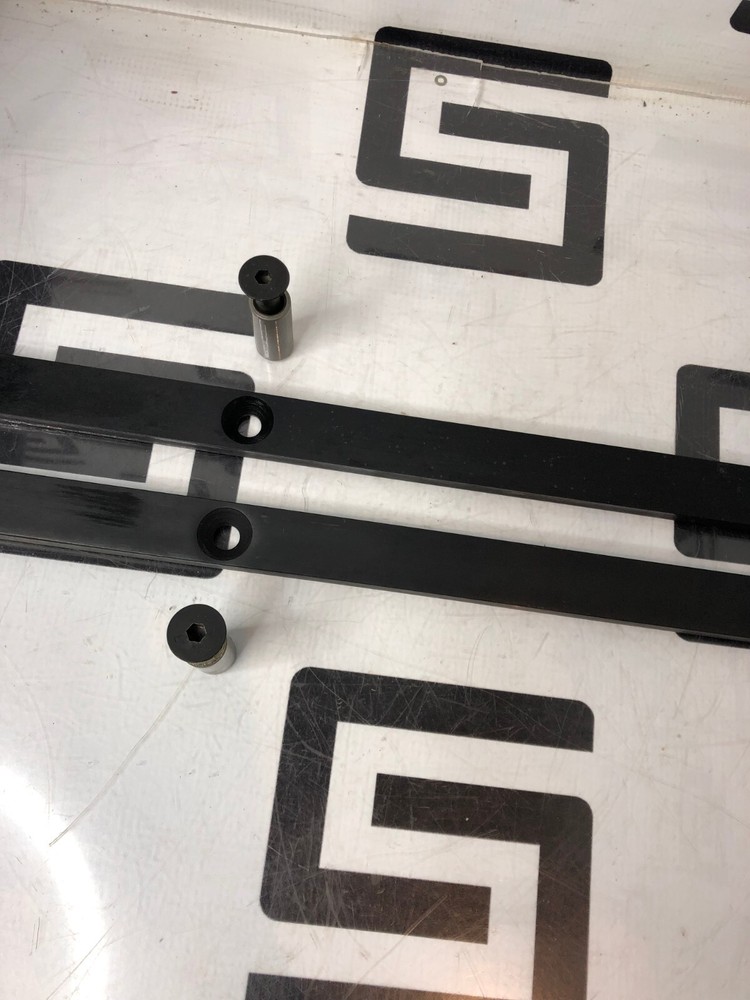 Midmark Ritter 75 Evolution 119 Accessory Side Rails for the Arm Rest Black