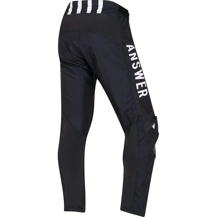 ANSWER SYNCRON MERGE BLACK/WHITE MOTORCROSS PANTS
