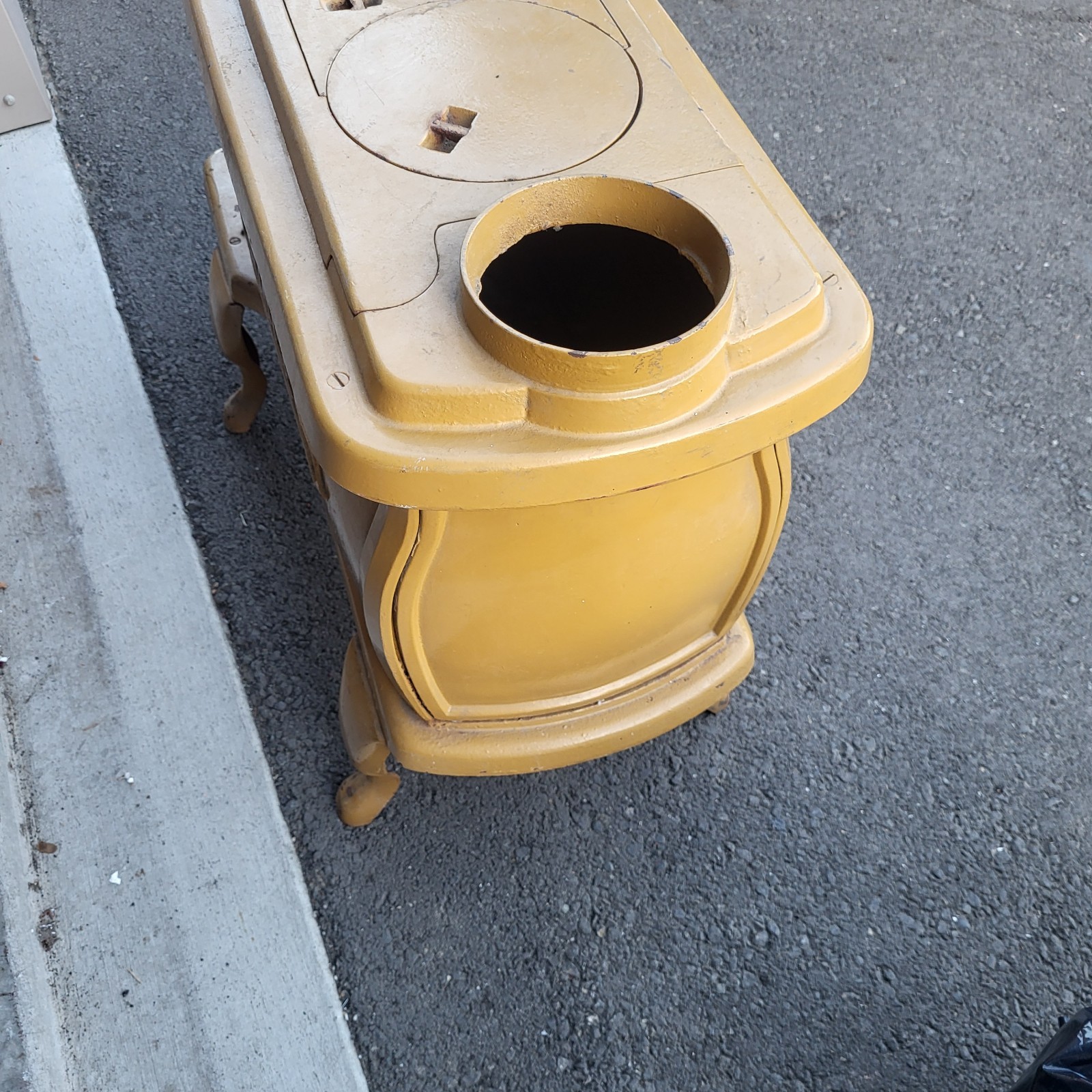 Antique Dudley Cast Iron Oven Stove,Fireplace, 34x26x14