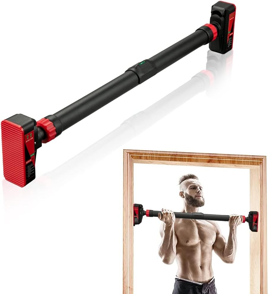 Pull-up bar for doorways, strength training pull-up bar