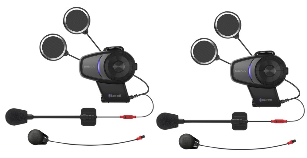 SENA 10S Dual Pack Bluetooth 4.1 Headset and Intercom (10S-02D-)