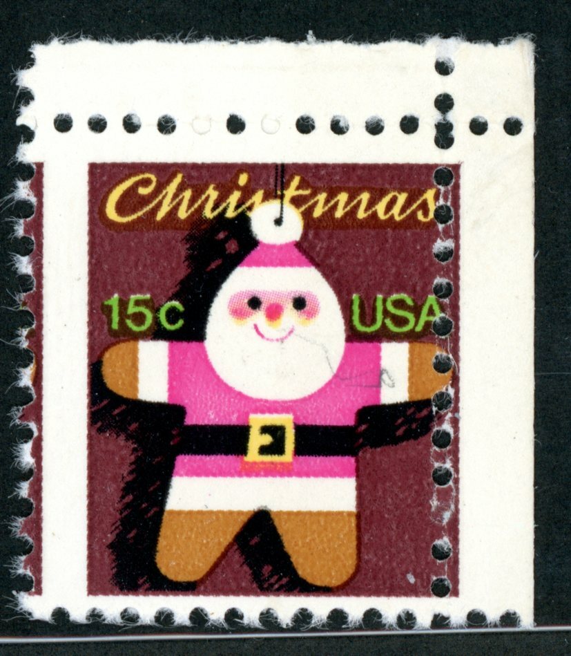 EFO 1800 CORNER MARGIN MISPERFED SANTA