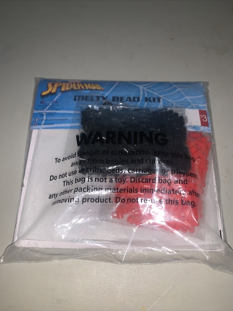 Marvel Spider-Man Melty Bead Kit NIP