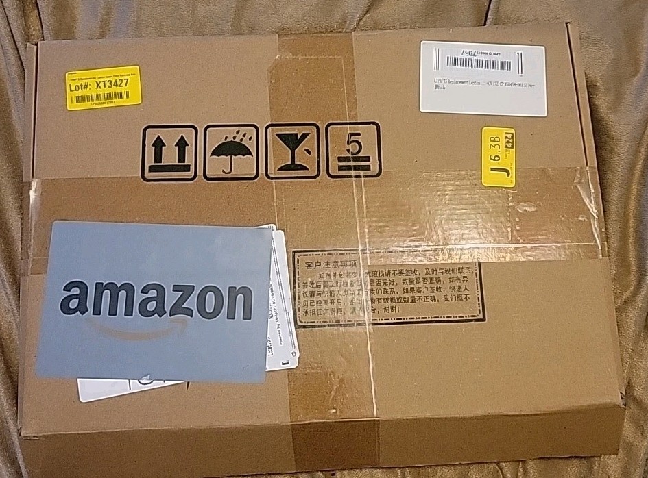 LTPRPTS Replacement Laptop Upper Case Palmrest NonBacklit Keyboard Assembly Part