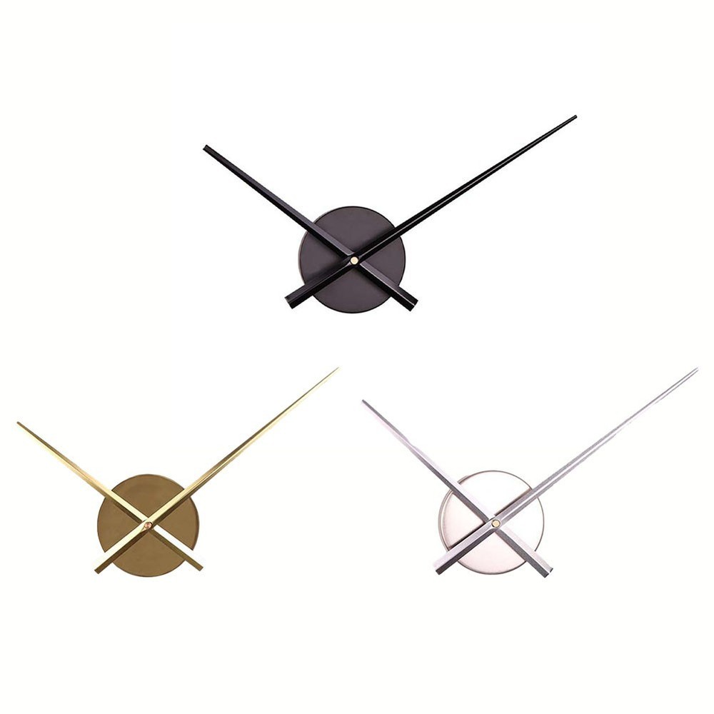 DIY 3D Craft Clock Making Kit Large Needle Wall Clock Decor Accessorie