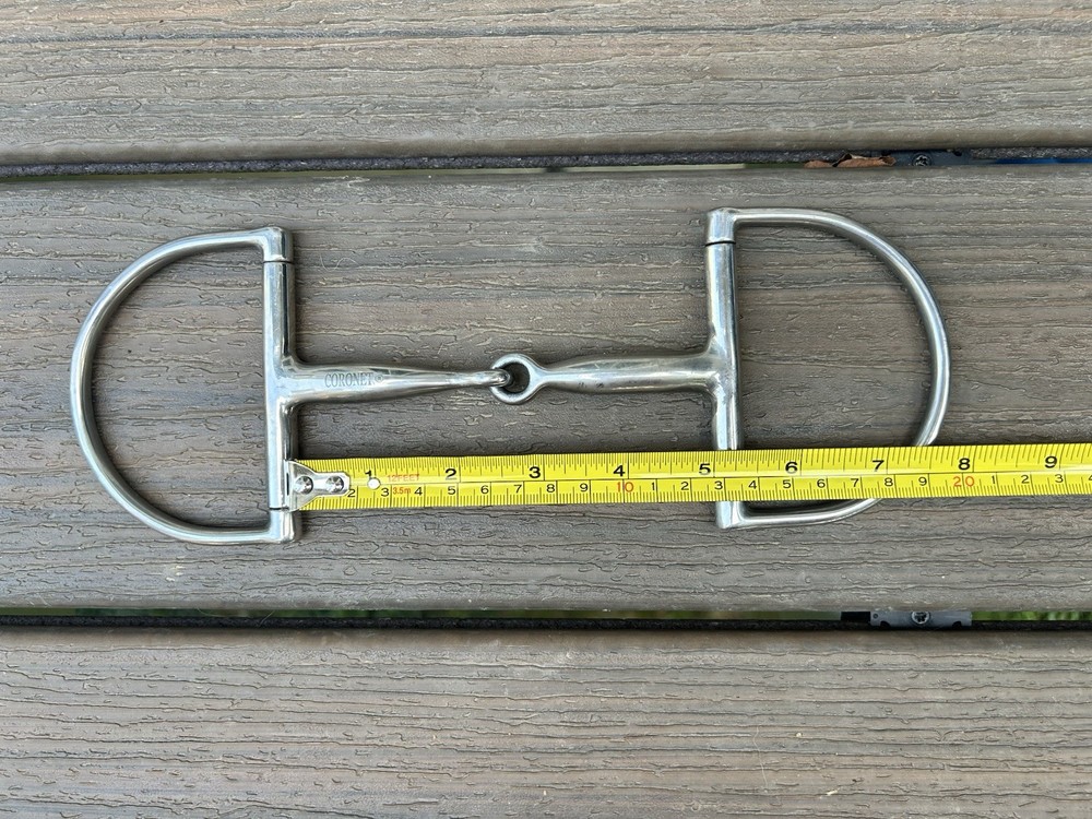 Coronet D Ring 5” Snaffle Bit
