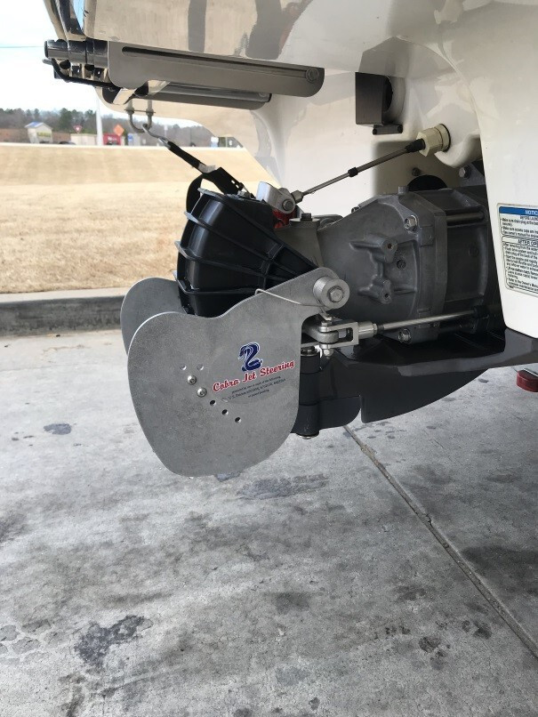 The Cobra Super Ultimate AK Deluxe Steering System for Yamaha jet-boats