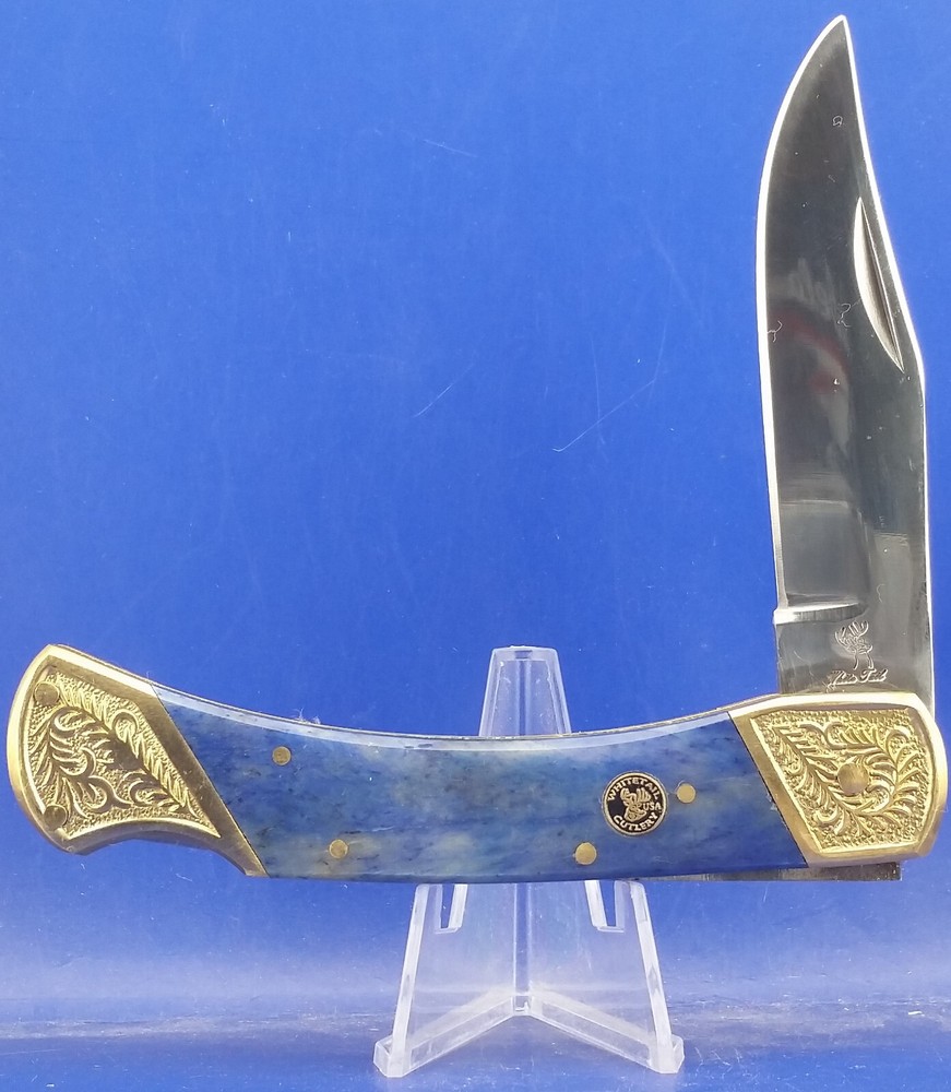 WHITETAIL CUTLERY BEAR CLAW LOCK BACK WT-072BLSB
