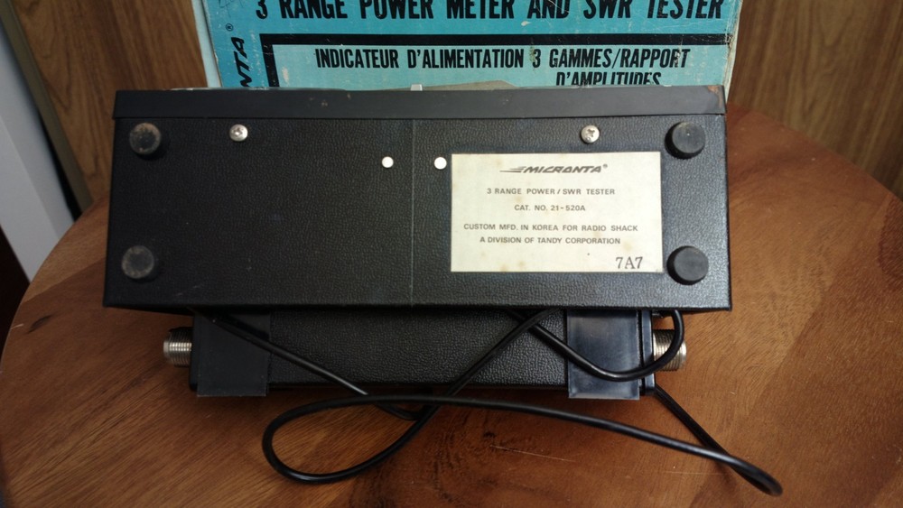 Micronta 3 Range Power / Modulator / SWR Tester 21-520A