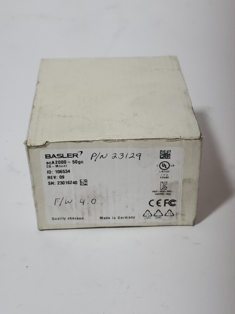 Basler acA2000-50gc Camera