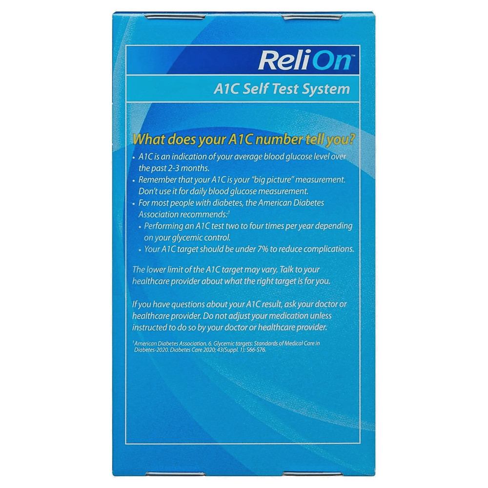 ReliOn A1C Self Test System