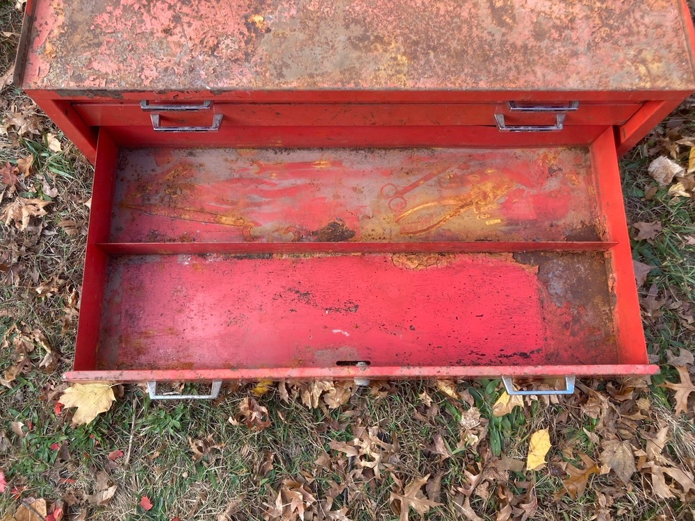 Vintage Original 1982 Matco Middle Intermediate Tool Stack Toolbox Box MB 903