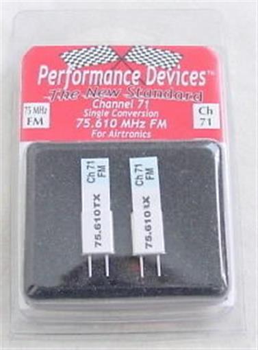 Airtronics 75Mhz FM Crystal Set - Channel 71
