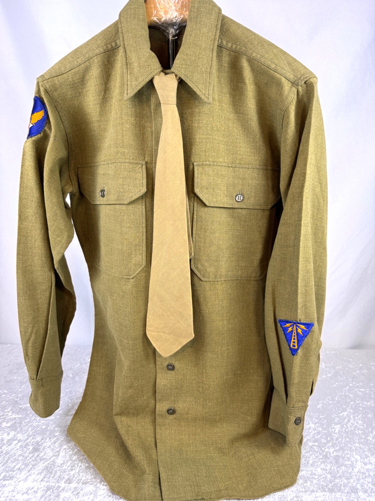 WWII USAAF – AIRWAYS COMMUNICATIONS SYSTEM GROUPING – UNIFORM, MEDALS & DOCS