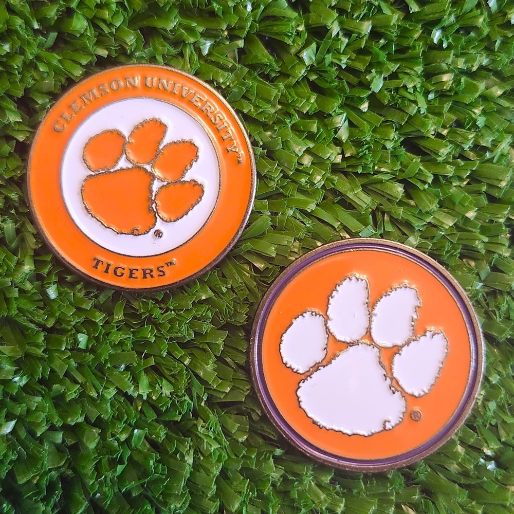Clemson Tigers Golf Ball Marker New