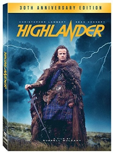 Highlander (DVD 1986) 30th Anniversary Christopher Lambert Sean Connery NEW