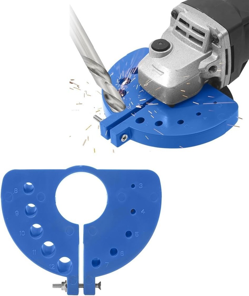 2025 Portable Drill Bit Sharpener - Enhance Efficiency with Angle Grinder Use